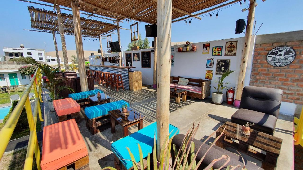 The Upcycled Hostel Huacachina Ica Exterior foto