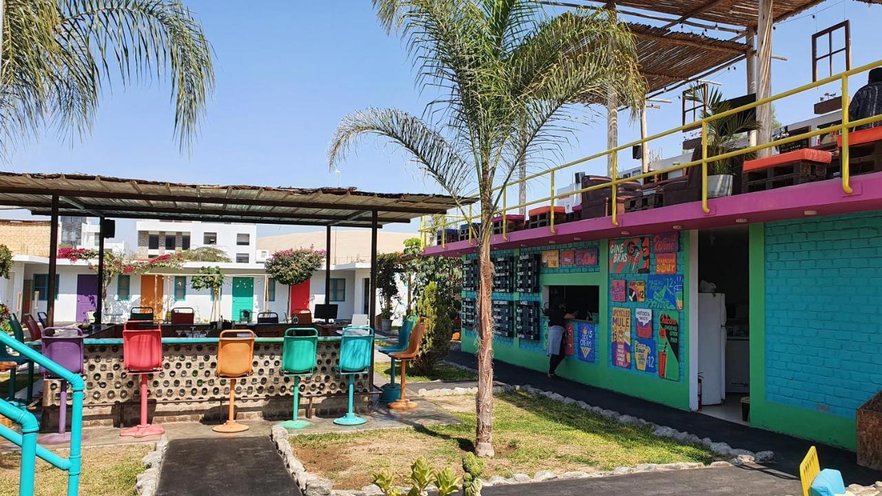 The Upcycled Hostel Huacachina Ica Exterior foto